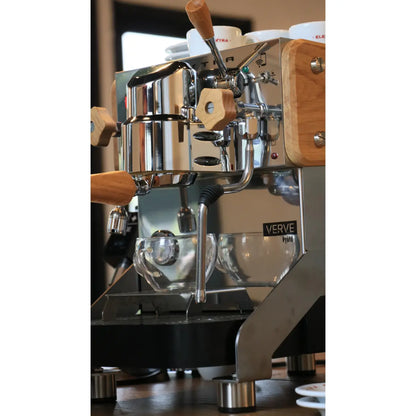 Elektra Verve Mini Espresso Machine - Dual Boiler Wood