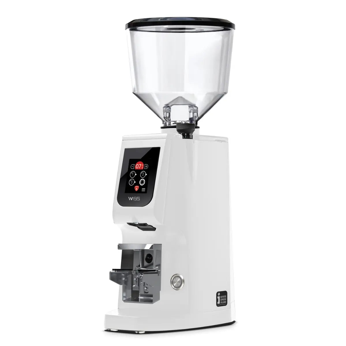 Eureka Atom 65W Espresso Grinder - Grind by Weight White