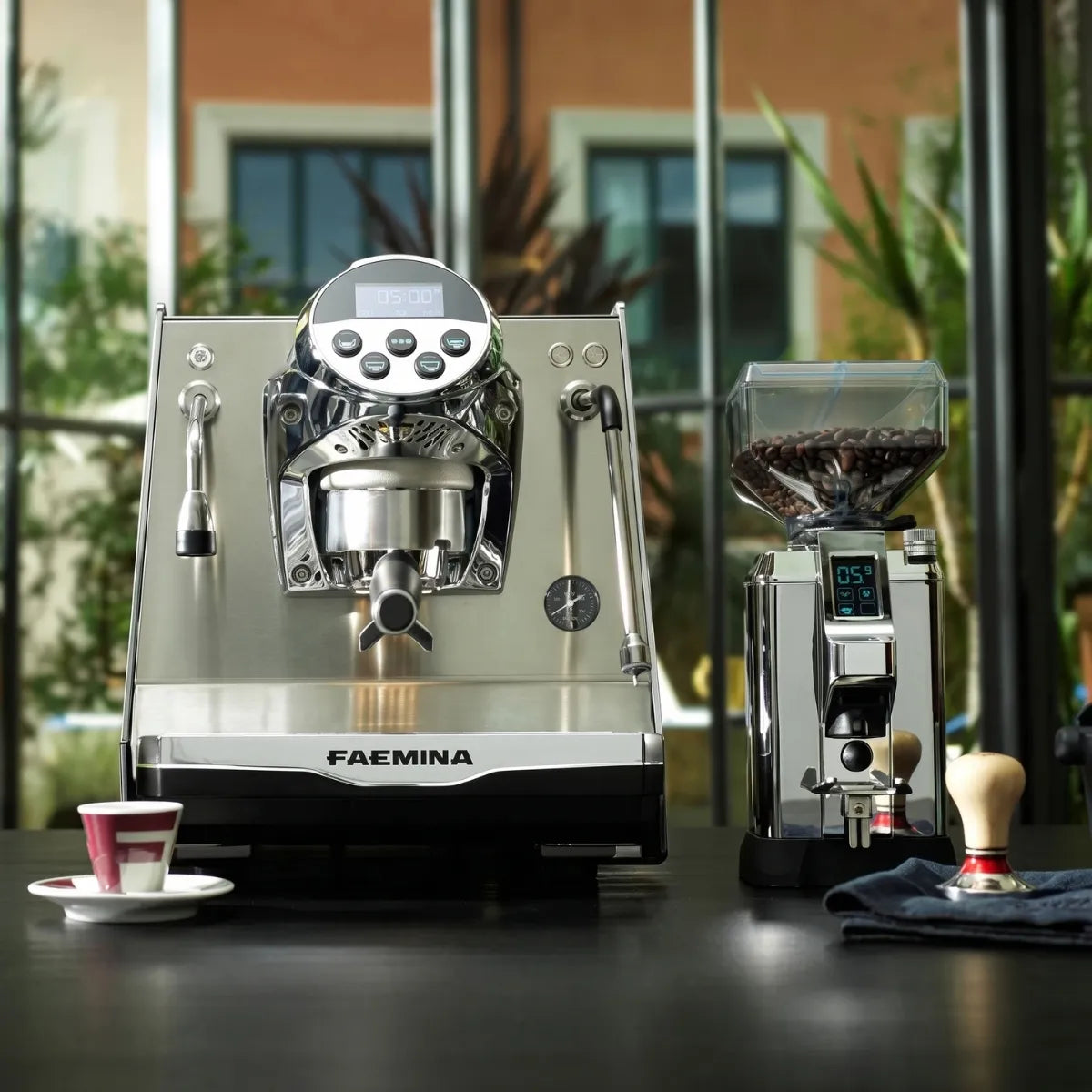 Faema Touch & Match Coffee Grinder - On-Demand + 55mm Burrs - Coffee Grinder - Prime Coffee Suppliers