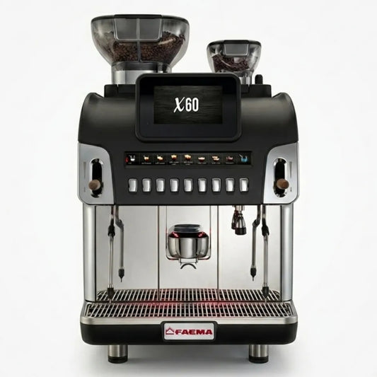 Faema X60 Espresso Machine - Bean to Cup + 600 Cups per Day - espresso Machine - Prime Coffee Suppliers