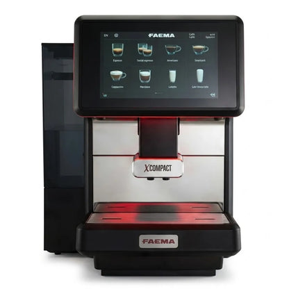 Faema XCompact Espresso Machine - Bean to Cup + 80 Cups per Day - Espresso Machine - Prime Coffee Suppliers