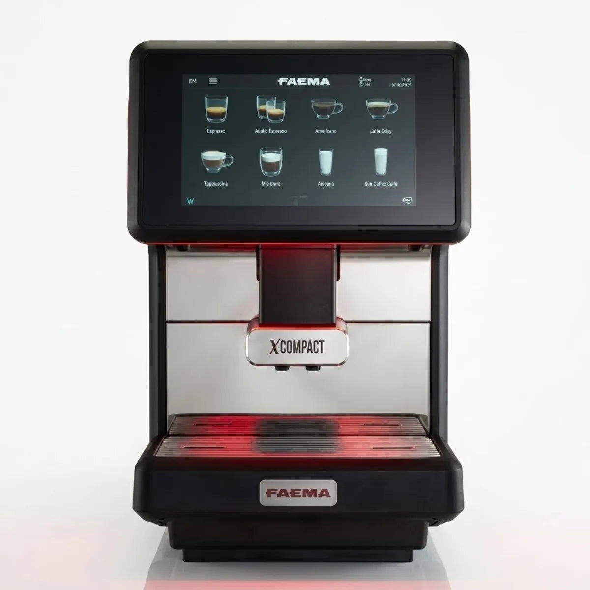 Faema XCompact Espresso Machine - Bean to Cup + 80 Cups per Day - Espresso Machine - Prime Coffee Suppliers