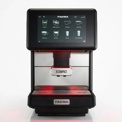 Faema XCompact Espresso Machine - Bean to Cup + 80 Cups per Day - Espresso Machine - Prime Coffee Suppliers