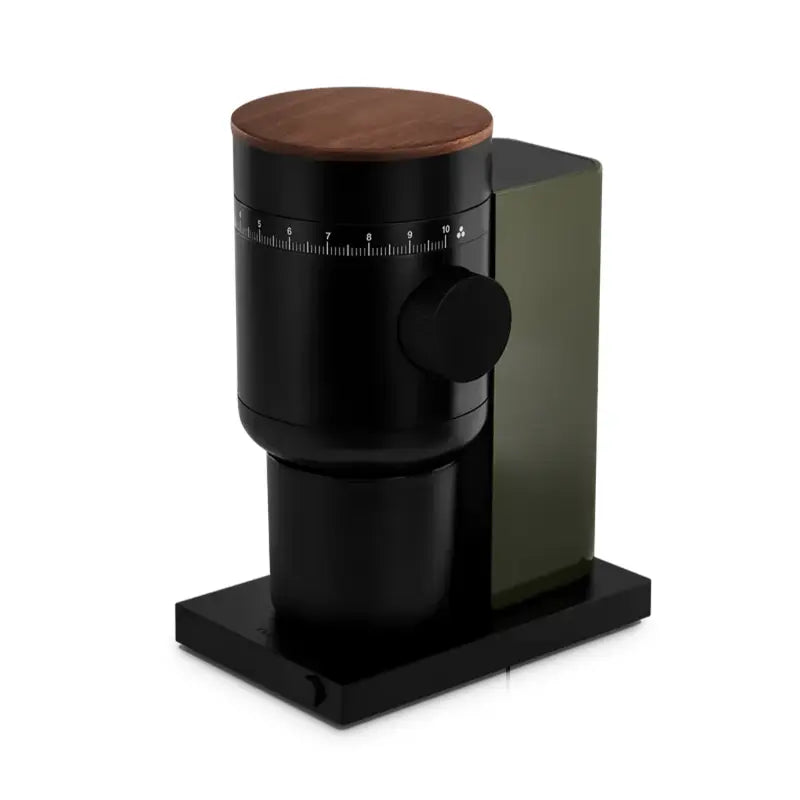 Fellow Opus 2 Conical Burr Grinder - 48mm Woodland Green & Walnut