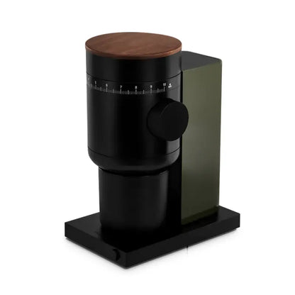 Fellow Opus 2 Conical Burr Grinder - 48mm Woodland Green & Walnut