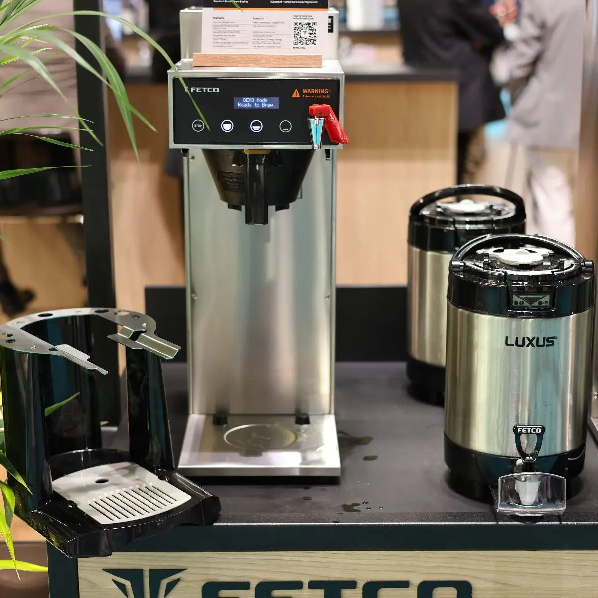 Fetco CBS-2111 XTS Multi-Temperature Coffee Brewer Host Milan 2025 - Prime Coffee Suppliers