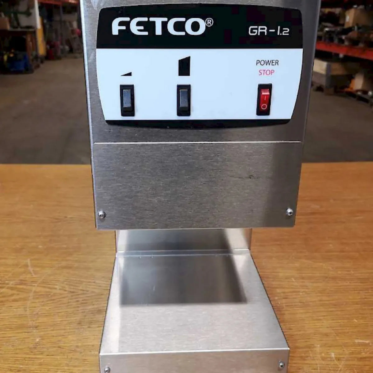 FETCO GR-1.2/GR-1.3 Espresso Grinder - Single Hopper 2 Switch CE & 3 Switch CE - Espresso Grinder - Prime Coffee Suppliers