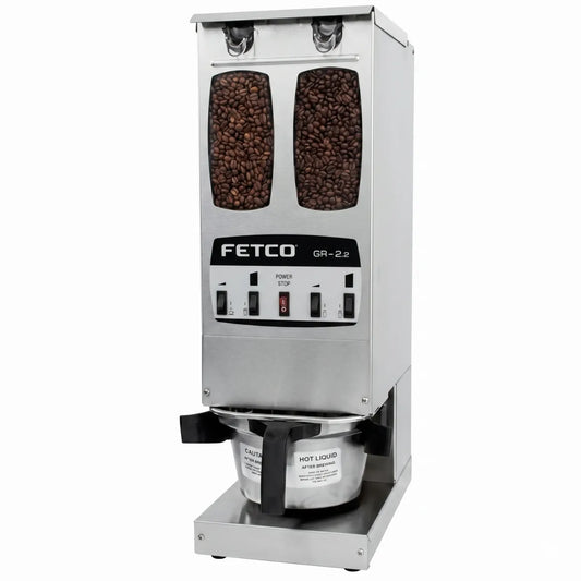 FETCO GR-2.2/GR-2.3 Espresso Grinder - Dual Hopper 2 Switch CE & 3 Switch CE