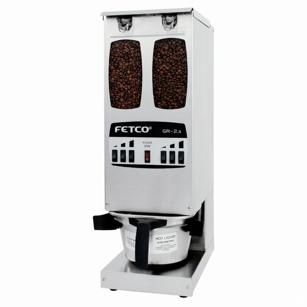 FETCO GR-2.2/GR-2.3 Espresso Grinder - Dual Hopper 2 Switch CE & 3 Switch CE