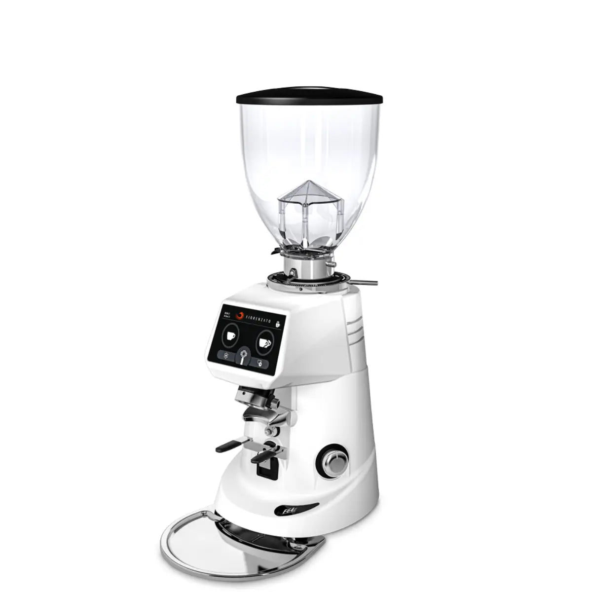Fiorenzato F64E On Demand Coffee Grinder - Flat 64mm Burr White
