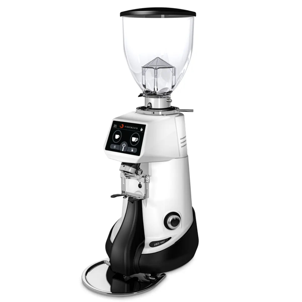 Fiorenzato F83E XGi Coffee Grinder - Flat 83mm Burr White