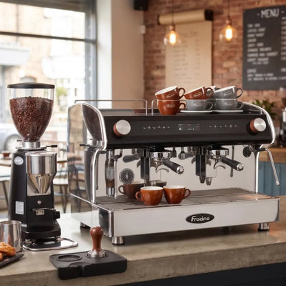Fracino Romano Electronic Espresso Machine - Advanced LED Controls