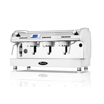 Fracino Romano Electronic Espresso Machine - PID version 3 Group White
