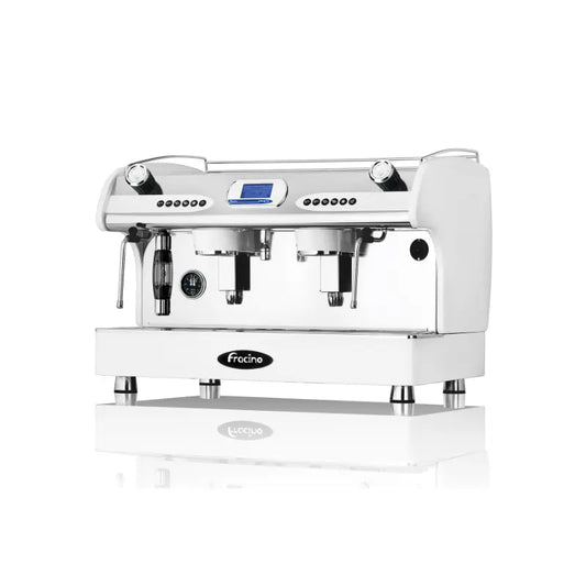 Fracino Romano Electronic Espresso Machine - PID version 2 Group White