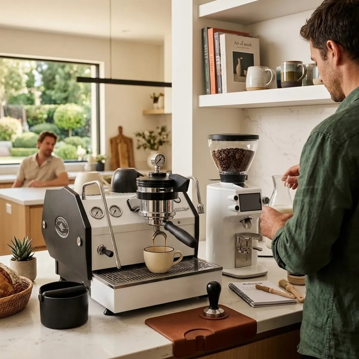 La Marzocco GS3 MP Espresso Machine + Mahlkonig E64 WS Espresso Grinder Home Bundle Kit - Home Bundle Kit - Prime Coffee Suppliers