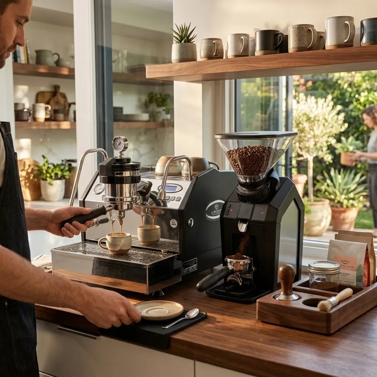 La Marzocco GS3 MP Espresso Machine + Jay Espresso Grinder Home Bundle Kit - Home Bundle Kit - Prime Coffee Suppliers