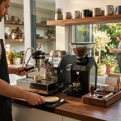 La Marzocco GS3 MP Espresso Machine + Jay Espresso Grinder Home Bundle Kit - Home Bundle Kit - Prime Coffee Suppliers