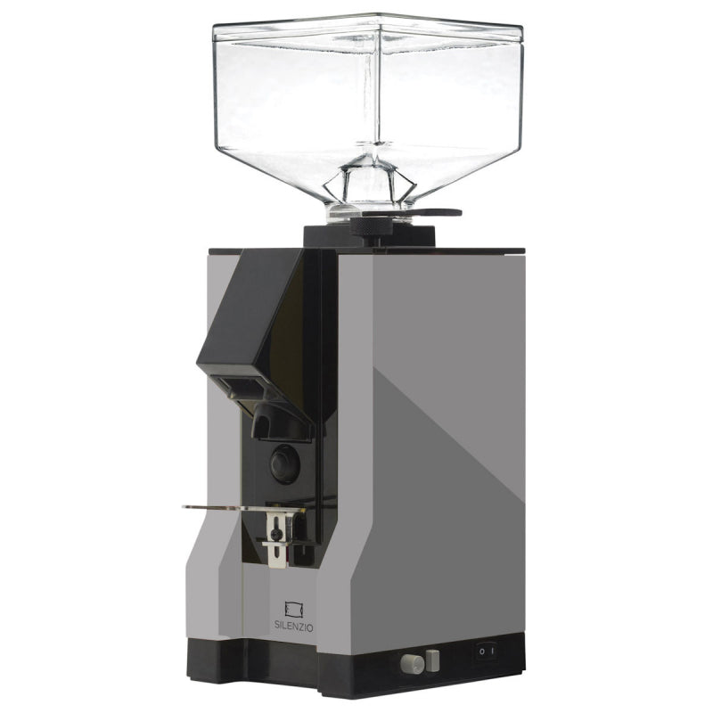Eureka Mignon Silenzio Coffee Grinder - 55mm Burrs Silver