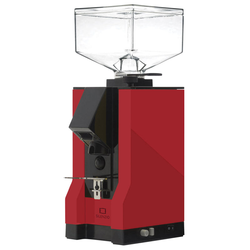Eureka Mignon Silenzio Coffee Grinder - 55mm Burrs Red