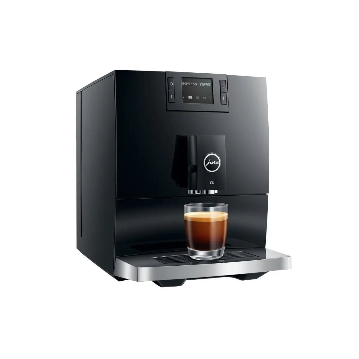 JURA C8 Automatic Espresso Machine - Piano Black