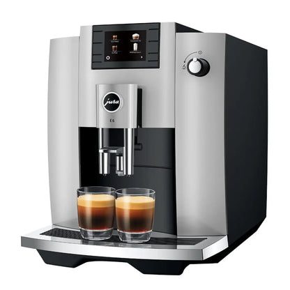 JURA E6 Automatic Espresso Machine Platinum