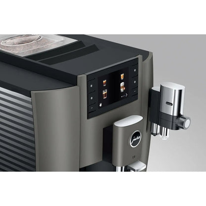 JURA E8 Automatic Espresso Machine Dark Inox
