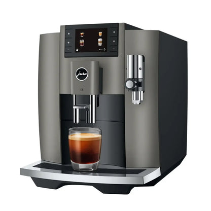 JURA E8 Automatic Espresso Machine Dark Inox