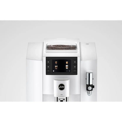 JURA E8 Automatic Espresso Machine White