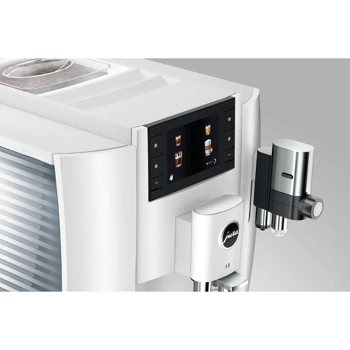 JURA E8 Automatic Espresso Machine White