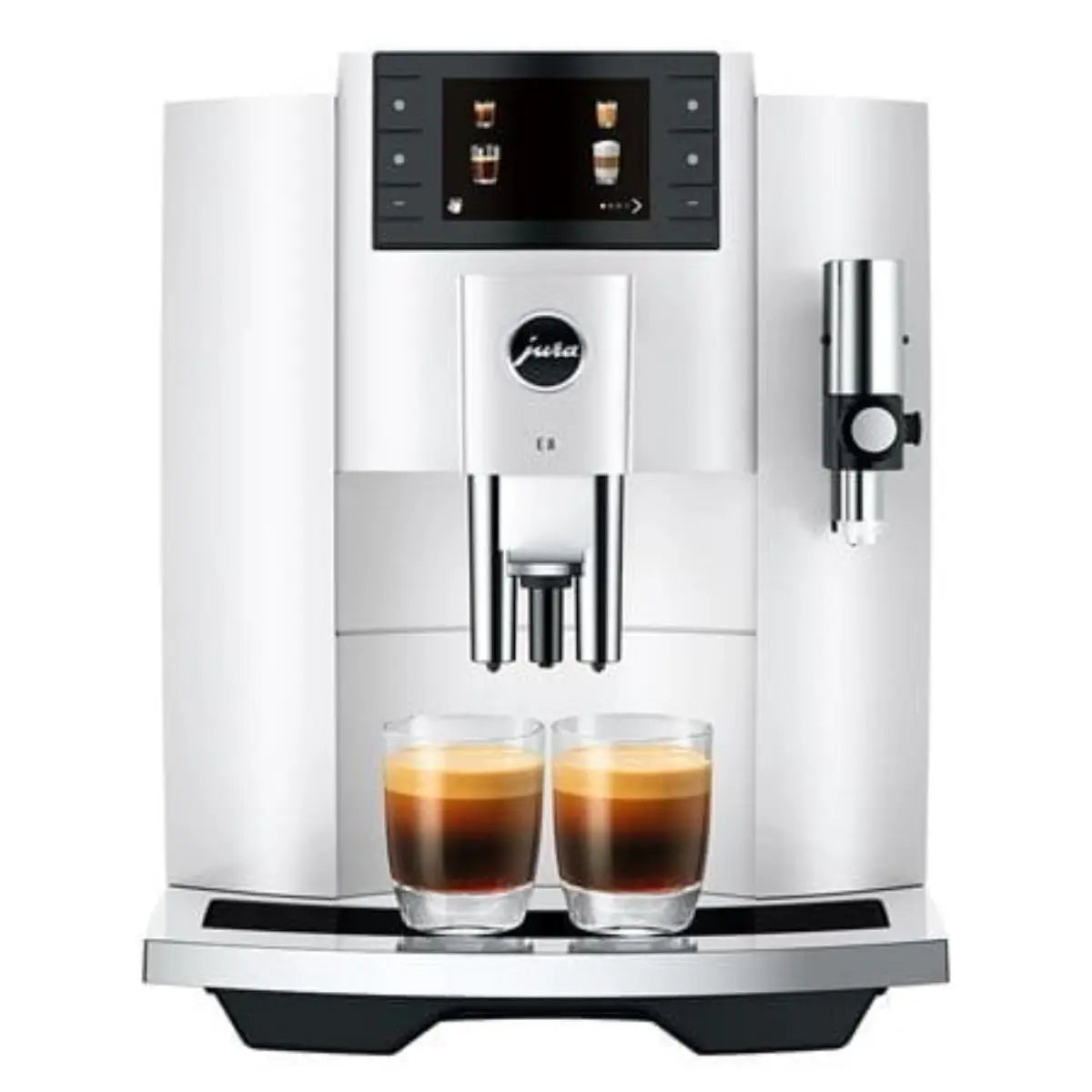 JURA E8 Automatic Espresso Machine White