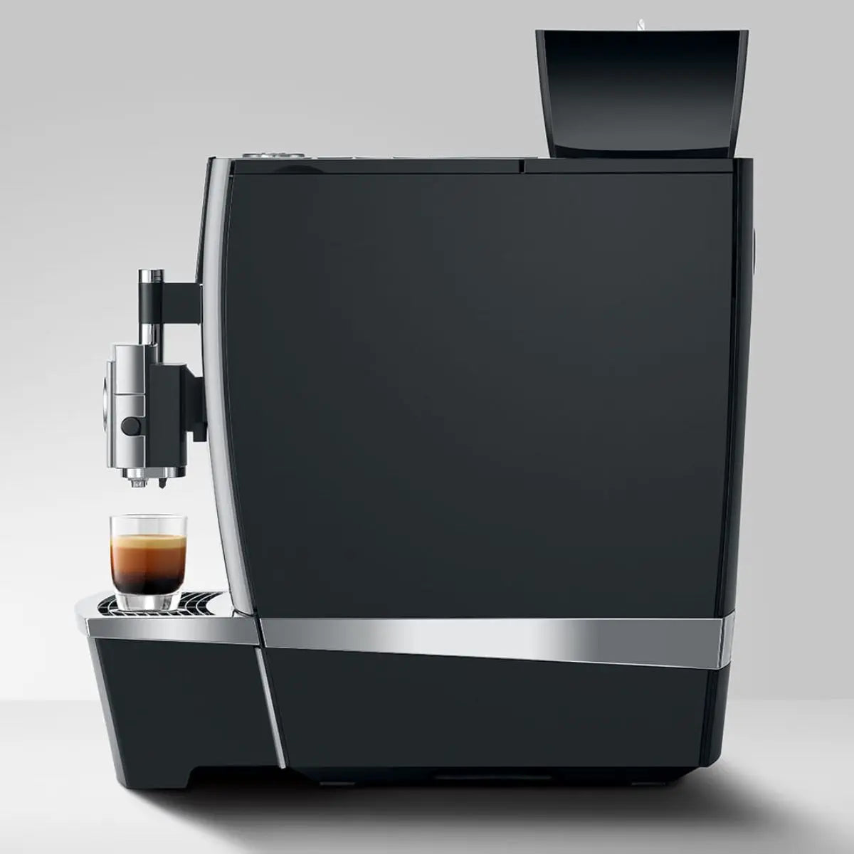 JURA Giga X3 Automatic Bean to Cup Espresso Machine - Up to 150 Cups/day - Prime Coffee Suppliers Left Side View