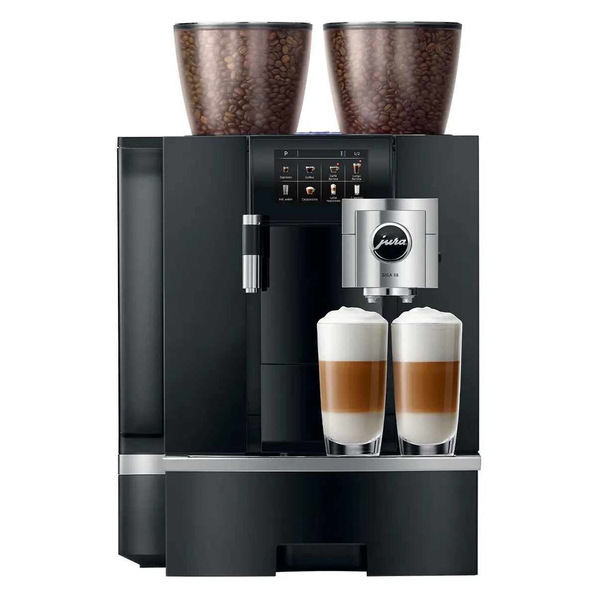 JURA Giga X8 Automatic Beant to Cup Espresso Machine - Up to 200 Cups/day Prime Coffee Suppliers