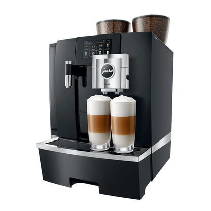 JURA Giga X8 Automatic Beant to Cup Espresso Machine - Up to 200 Cups/day Prime Coffee Suppliers Latte Macchiato