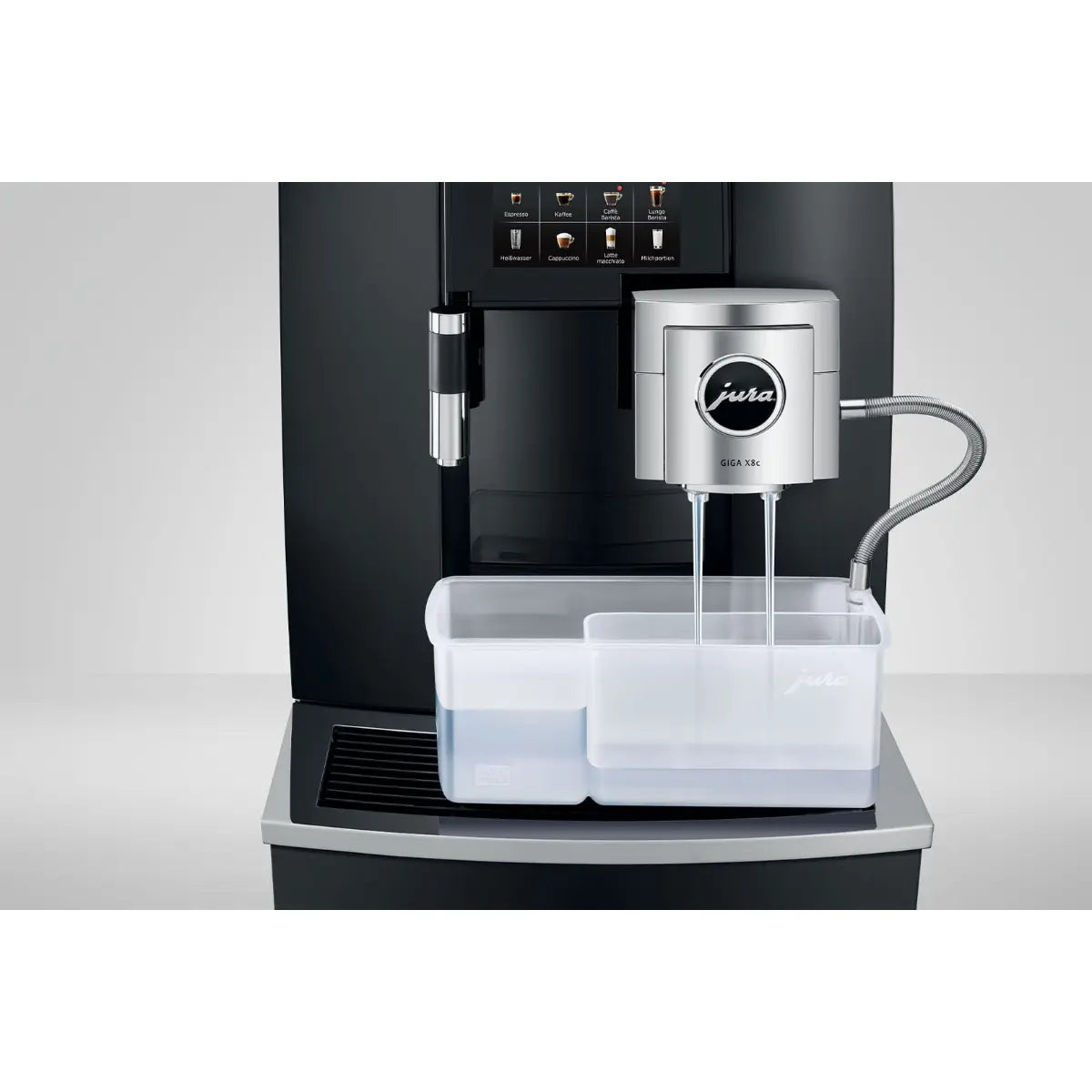 JURA Giga X8c Automatic Espresso Machine - Up to 200 Cups per day Prime Coffee Suppliers Water Connection
