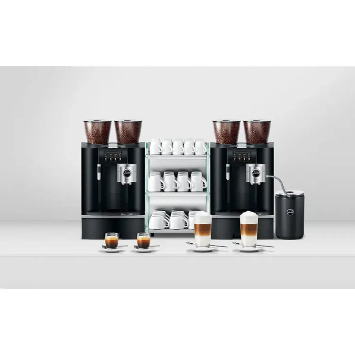 JURA Giga X8c Automatic Espresso Machine - Up to 200 Cups per day Prime Coffee Suppliers With Cup Warmer