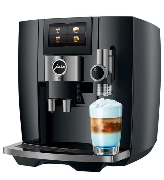 JURA J10 Automatic Espresso Machine - Diamond Black - Bean to Cup