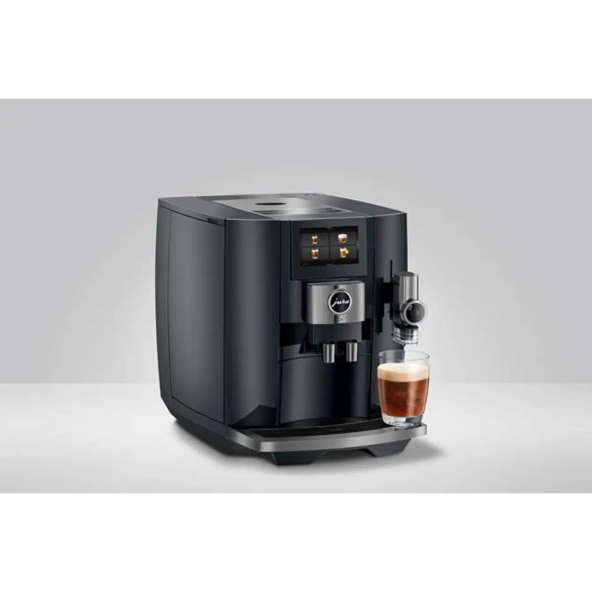 JURA J10 Automatic Espresso Machine - Diamond Black - Bean to Cup