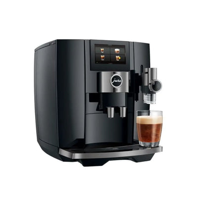 JURA J10 Automatic Espresso Machine - Diamond Black - Bean to Cup