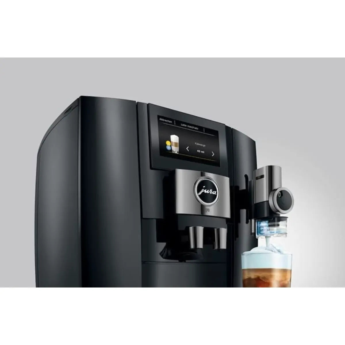 JURA J10 Automatic Espresso Machine - Diamond Black - Bean to Cup