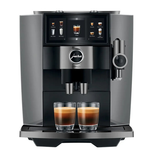 JURA J10 Twin Diamond Automatic Espresso Machine - Onyx - Bean to Cup - Prime Coffee Suppliers