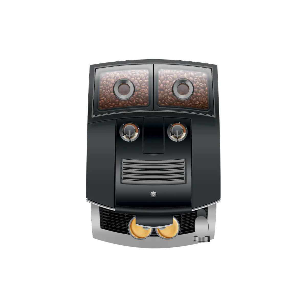 JURA J10 Twin Diamond Automatic Espresso Machine - Onyx - Bean to Cup - Prime Coffee Suppliers
