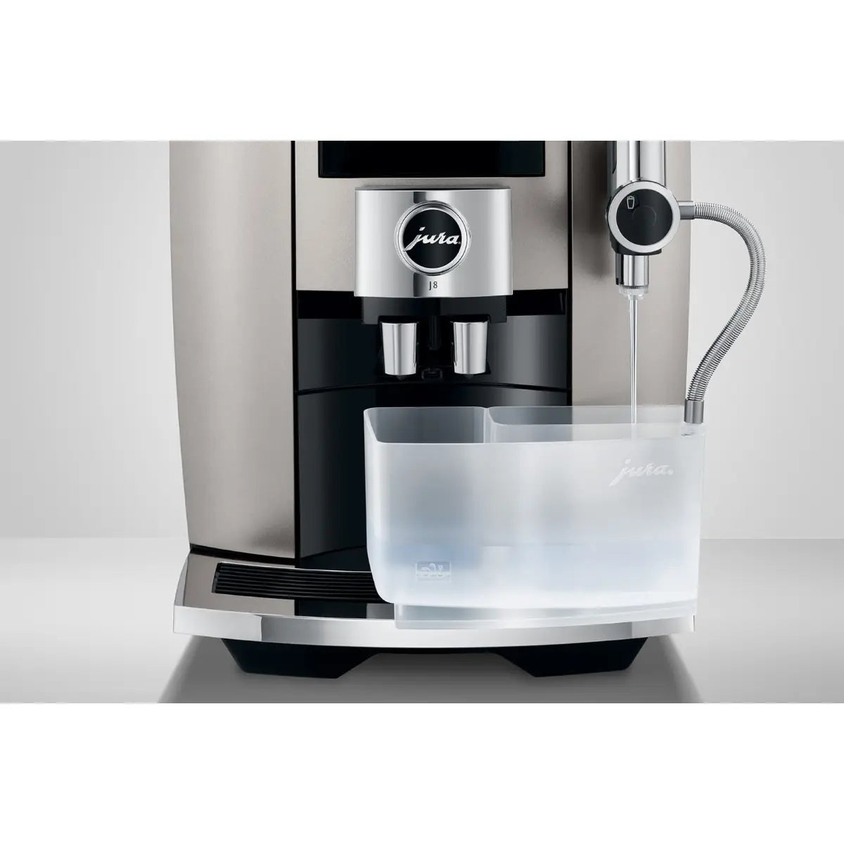 JURA J8 Automatic Espresso Machine - Midnight Silver
