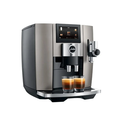 JURA J8 Automatic Espresso Machine - Midnight Silver