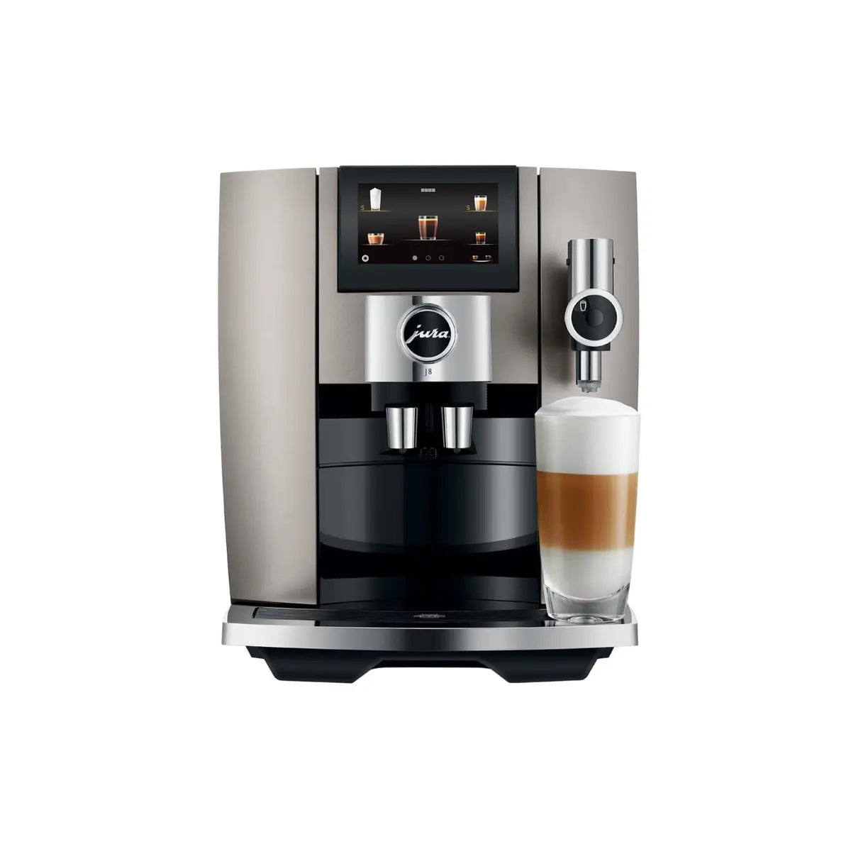 JURA J8 Automatic Espresso Machine - Midnight Silver