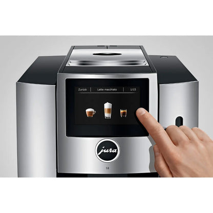 JURA S8 Automatic Espresso Machine Chrome