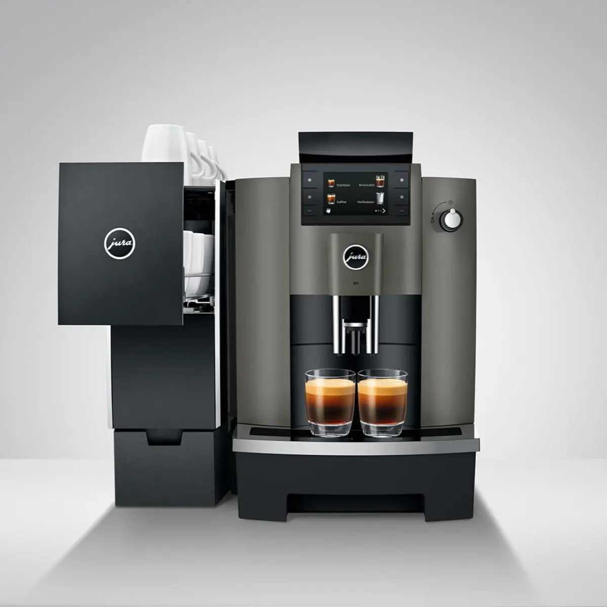 JURA W4 Automatic Bean to Cup Espresso Machine - Up to 50 Cups/day - Prime Coffee Suppliers
