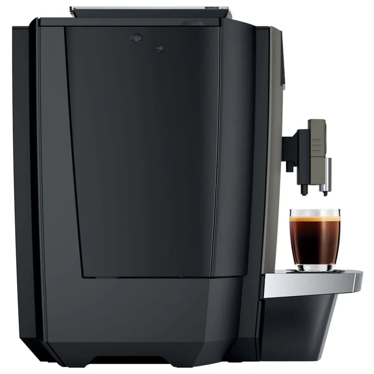 JURA X4 Automatic Bean to Cup Espresso Machine - Up to 100 Cups/day - Prime Coffee Suppliers Side View