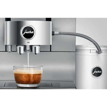 JURA Z10 Automatic Espresso Machine Aluminium White