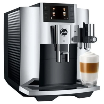 JURA E8 Automatic Espresso Machine Chrome