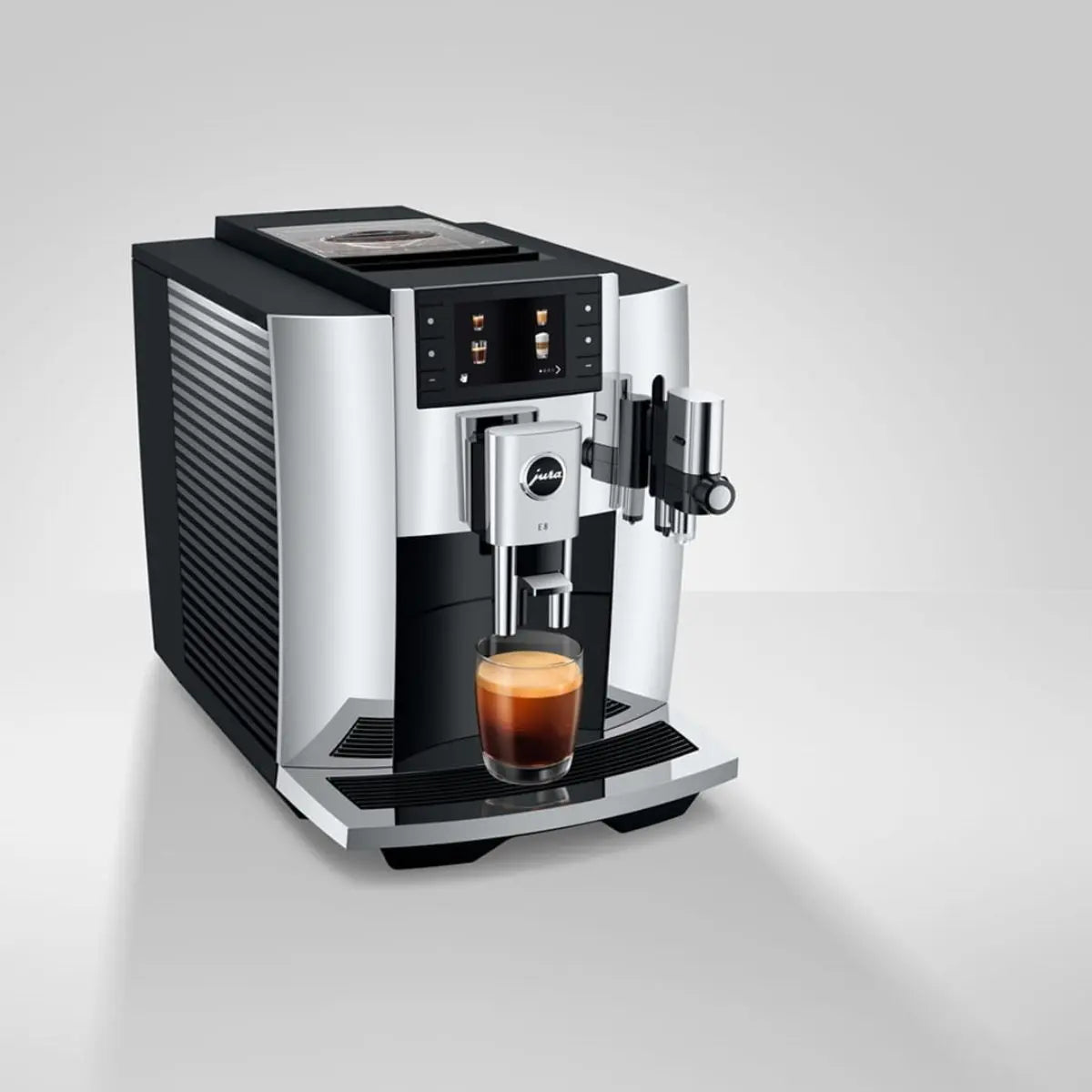 JURA E8 Automatic Espresso Machine Chrome